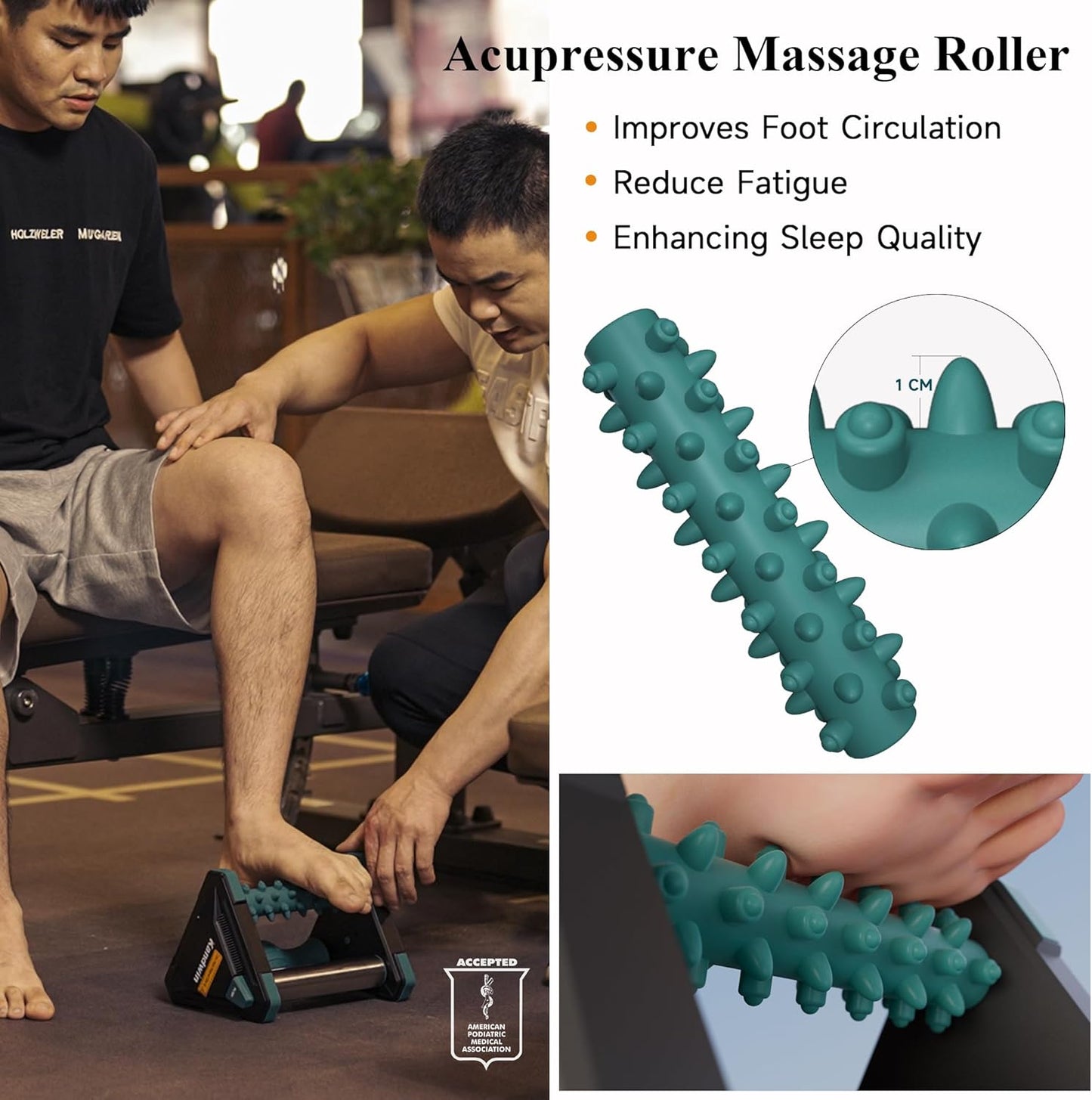 Zenvio - Icing Foot Relief Palantir Fascia 3 in 1 Massager